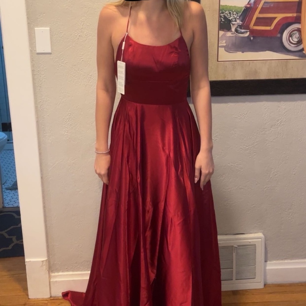 Red dress